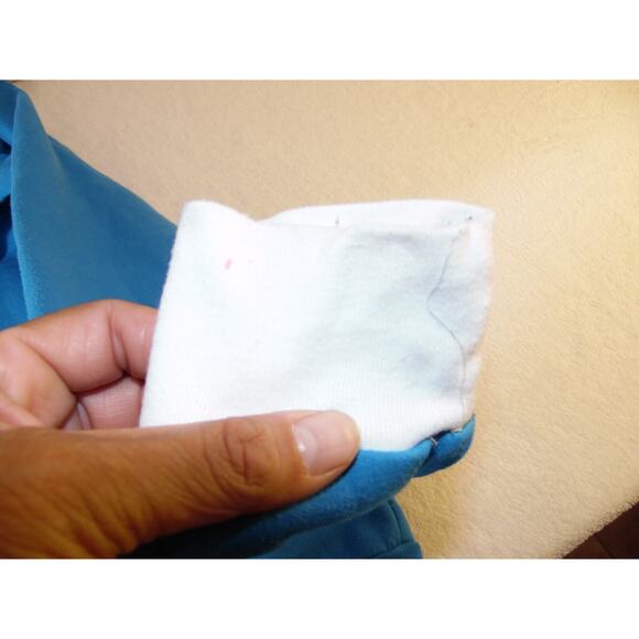 Sonic‎ Hoodie Kids Size Large Blue Fleece Material Embroidery Eyes Costume - Picture 8 of 9